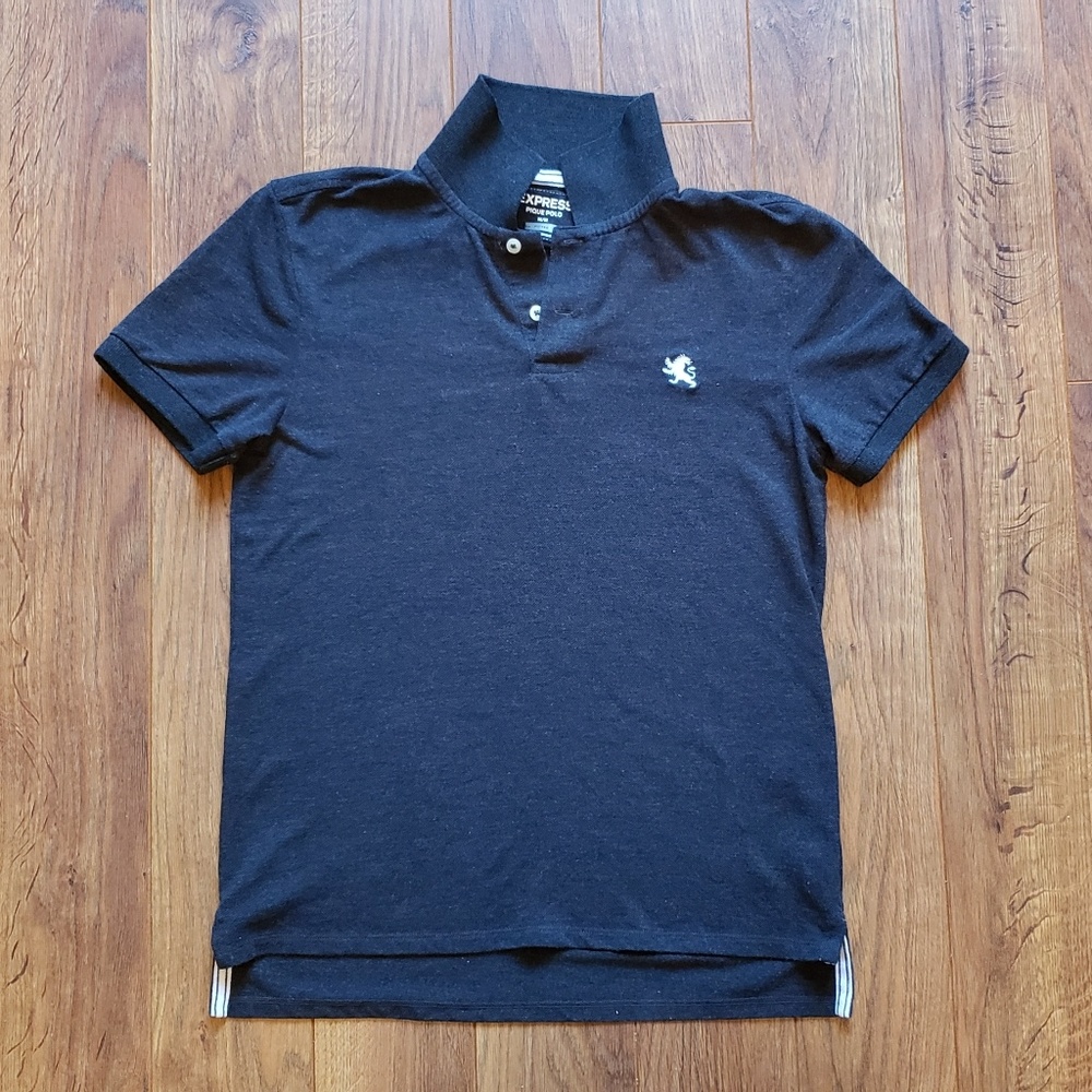 EXPRESS Men Pique Fitted Polo
